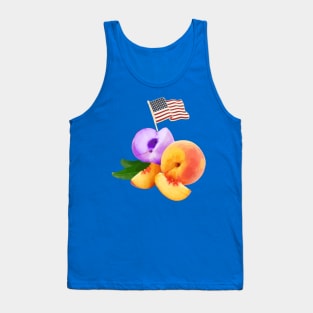 Purple Peaches Tank Top